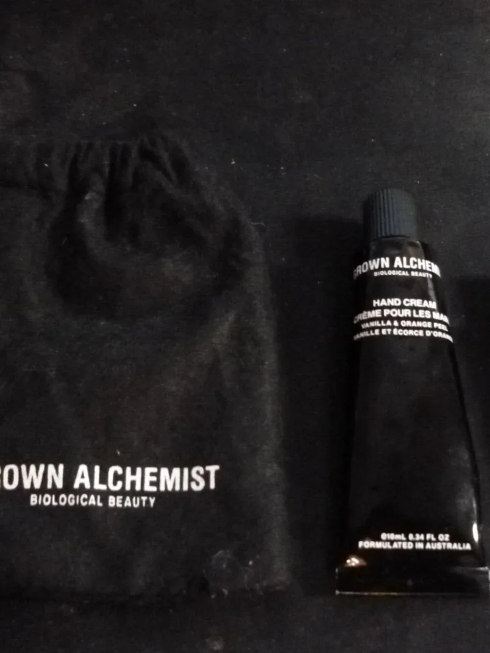 Grown Alchemist 2 Pcs Travel Set Hand Cream 0.34oz & Lip Balm 0.15oz New /Sealed